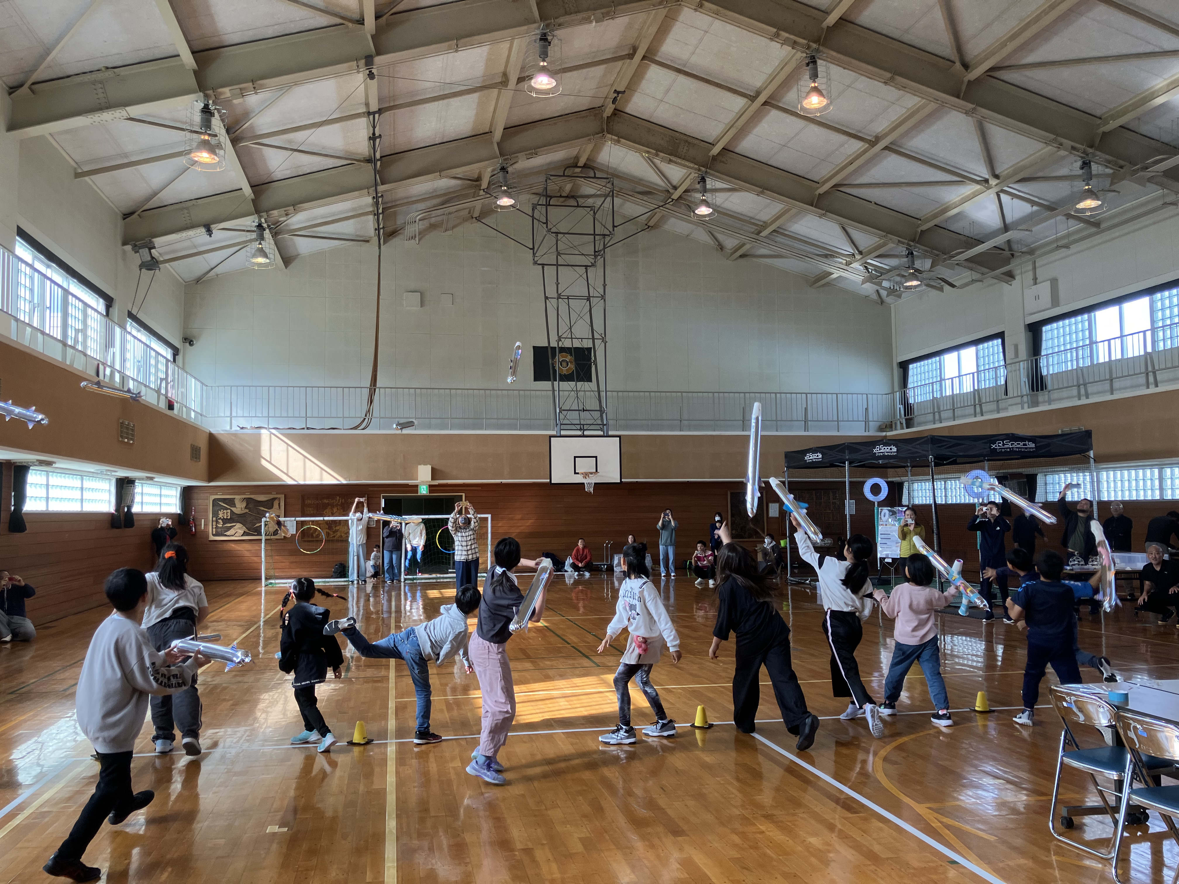 栗山町立継立小学校のPTA親子レク